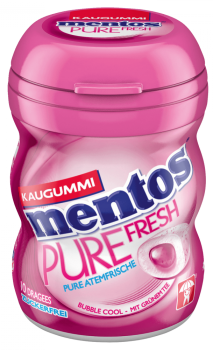 mentos - Pure Fresh Kaugummi Bubble Cool zuckerfrei 20g